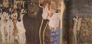 Gustav Klimt Beethoven Frieze (mk20) oil painting